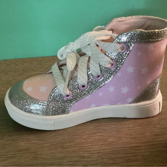 Grogu The Child Star Wars Toddler Girls Hightop Sneaker Size 9 - Picture 9 of 10